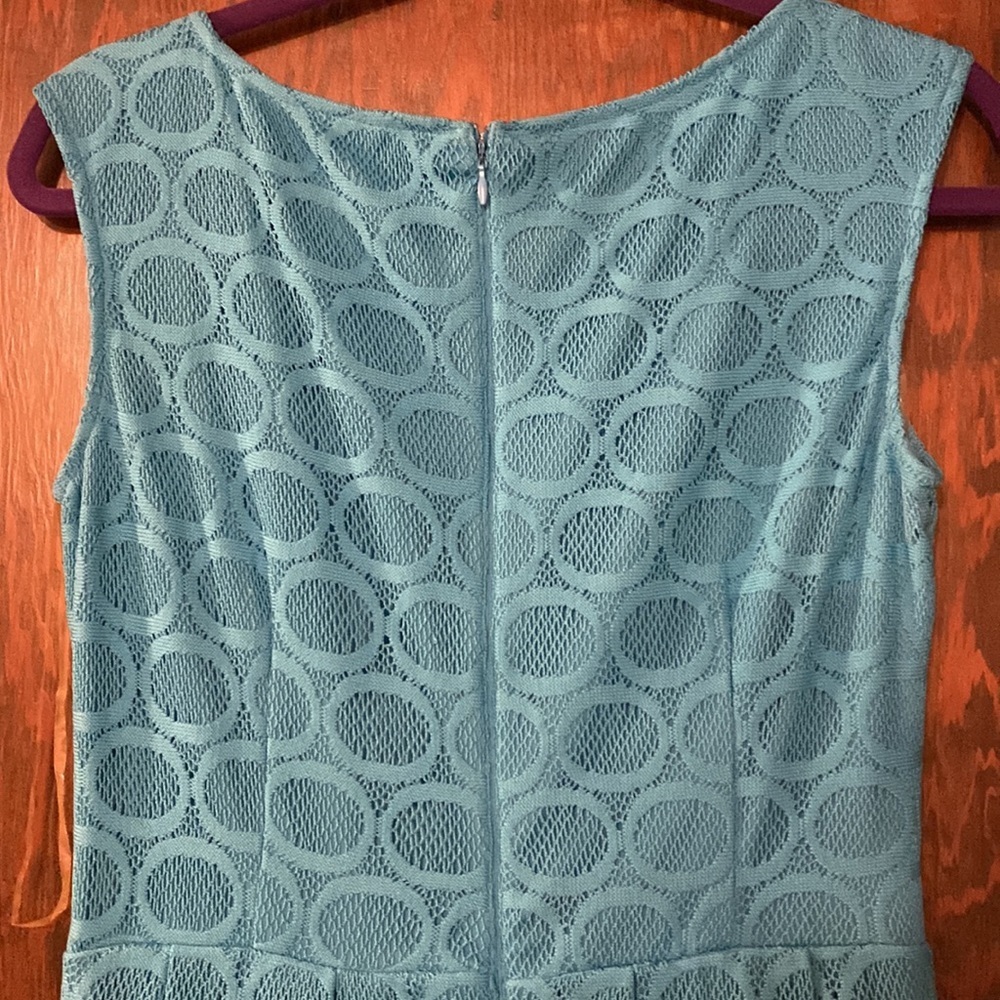 Blue Sleeveless New York and Company Dress - Picture 7 of 11